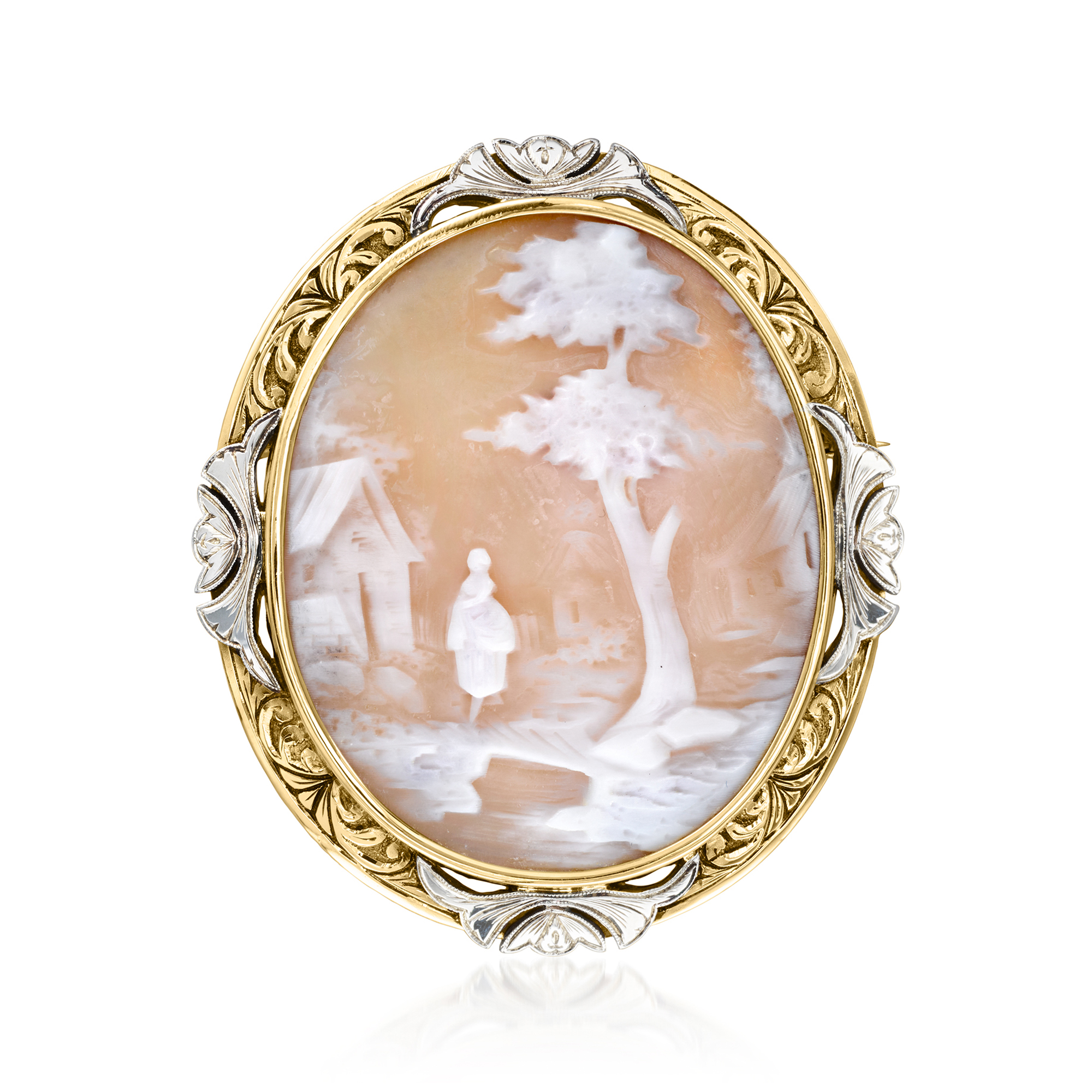 Make a Statement in Sculpted Elegance—Cameo Pins | Ross Simons