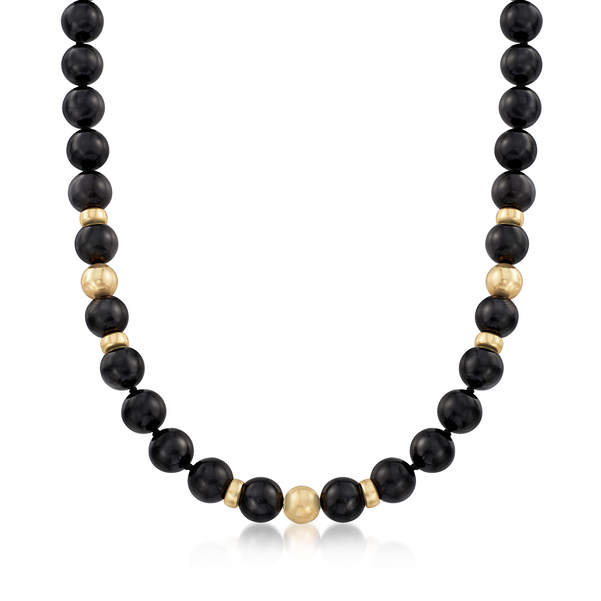 C. 1980 Vintage Black Onyx and 14kt 