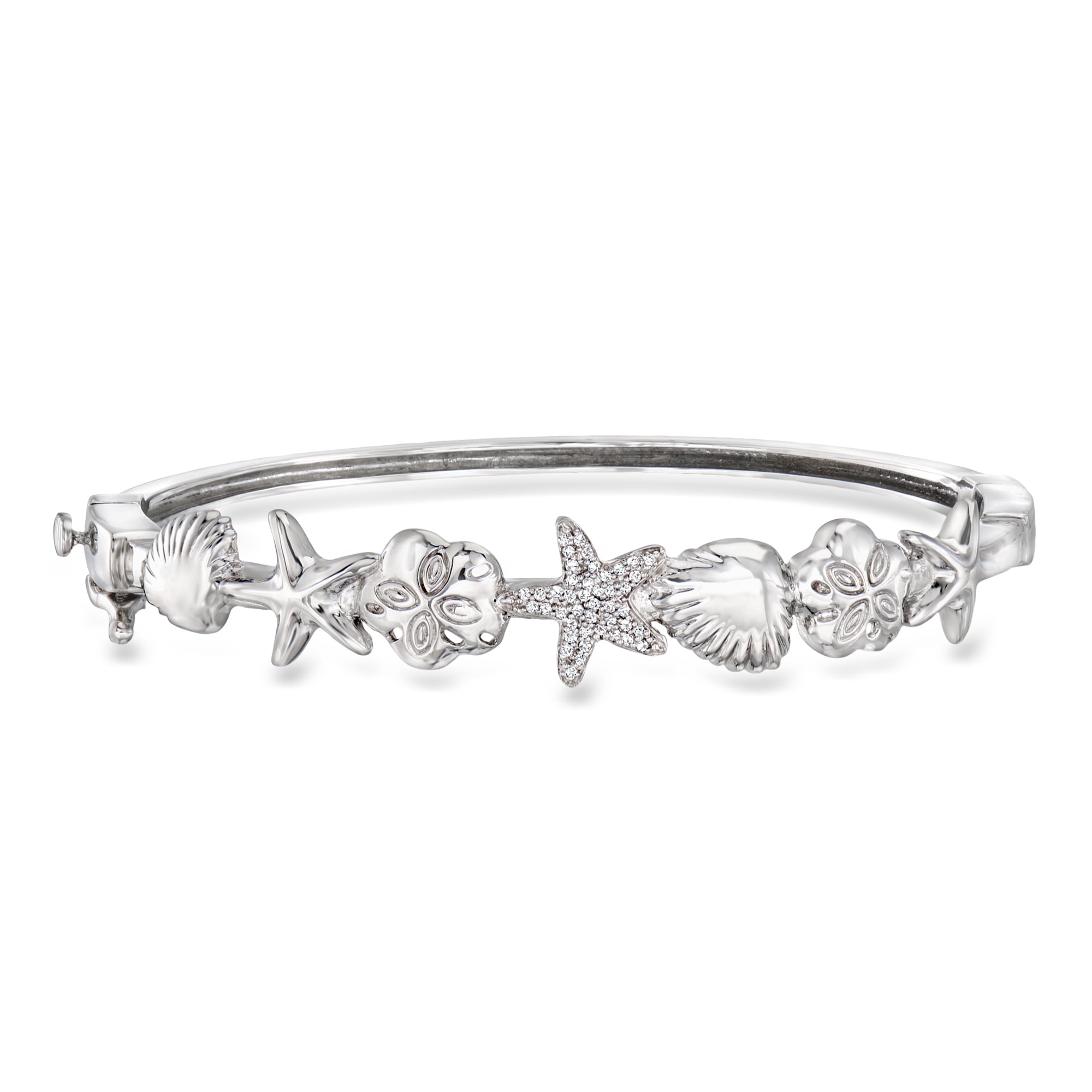 18kt Gold Over Sterling Claddagh Bangle Bracelet | Ross Simons