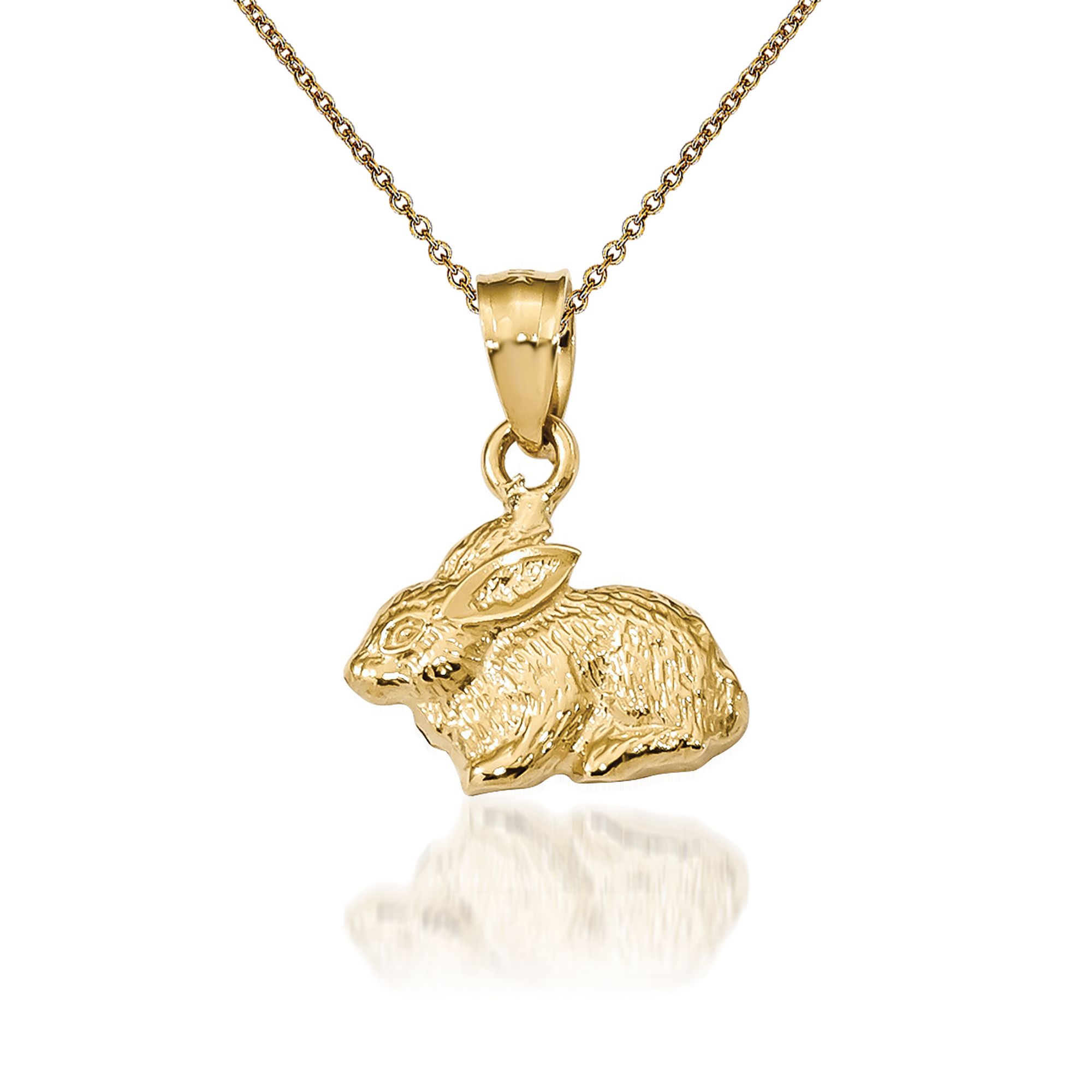 Year of the Rabbit Necklace, Personalized Chinese Zodiac