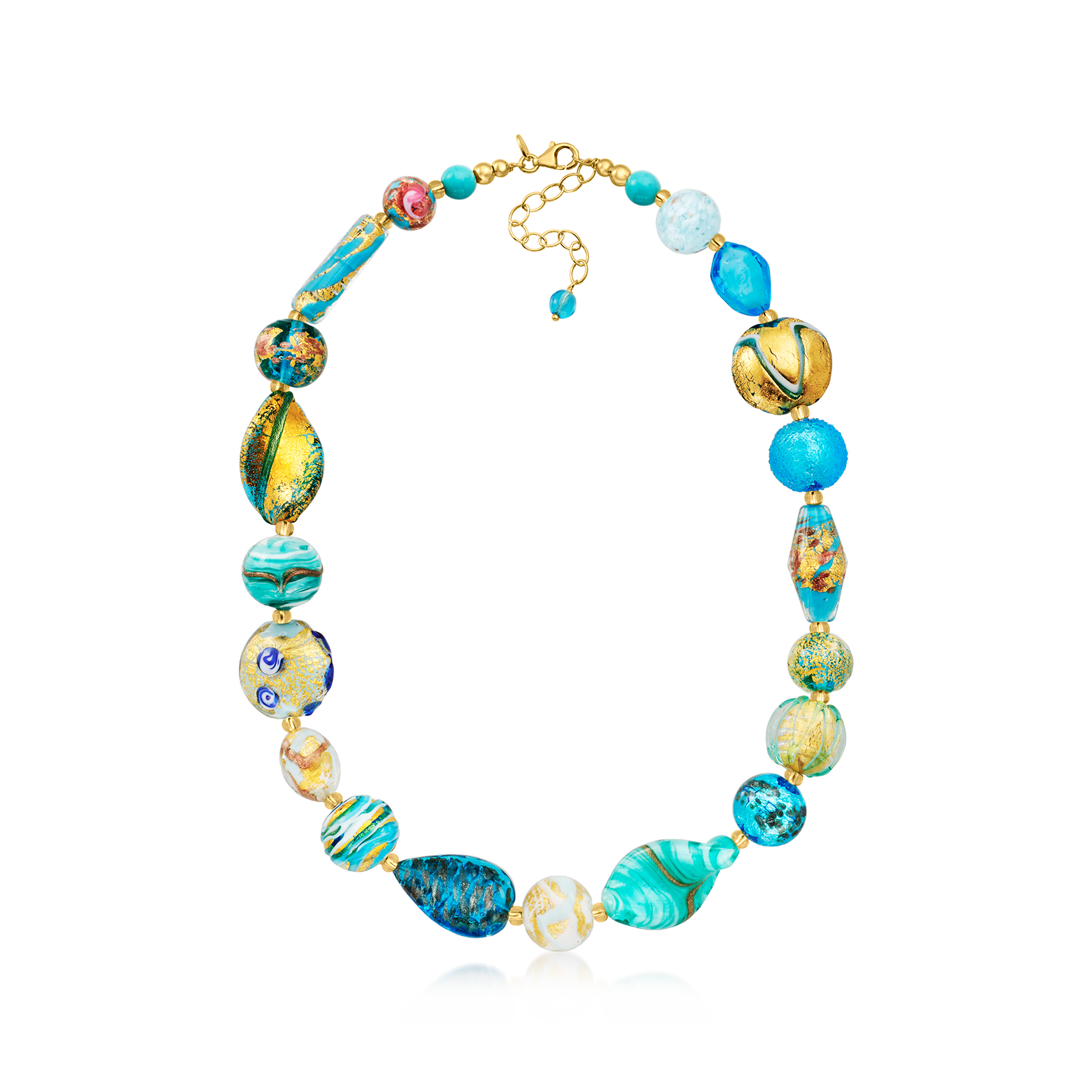 ネックレス・ペンダント PATOU GLASS AND BRASS BEAD NECKLACE Patou Glass And Brass Bead Necklace | italist
