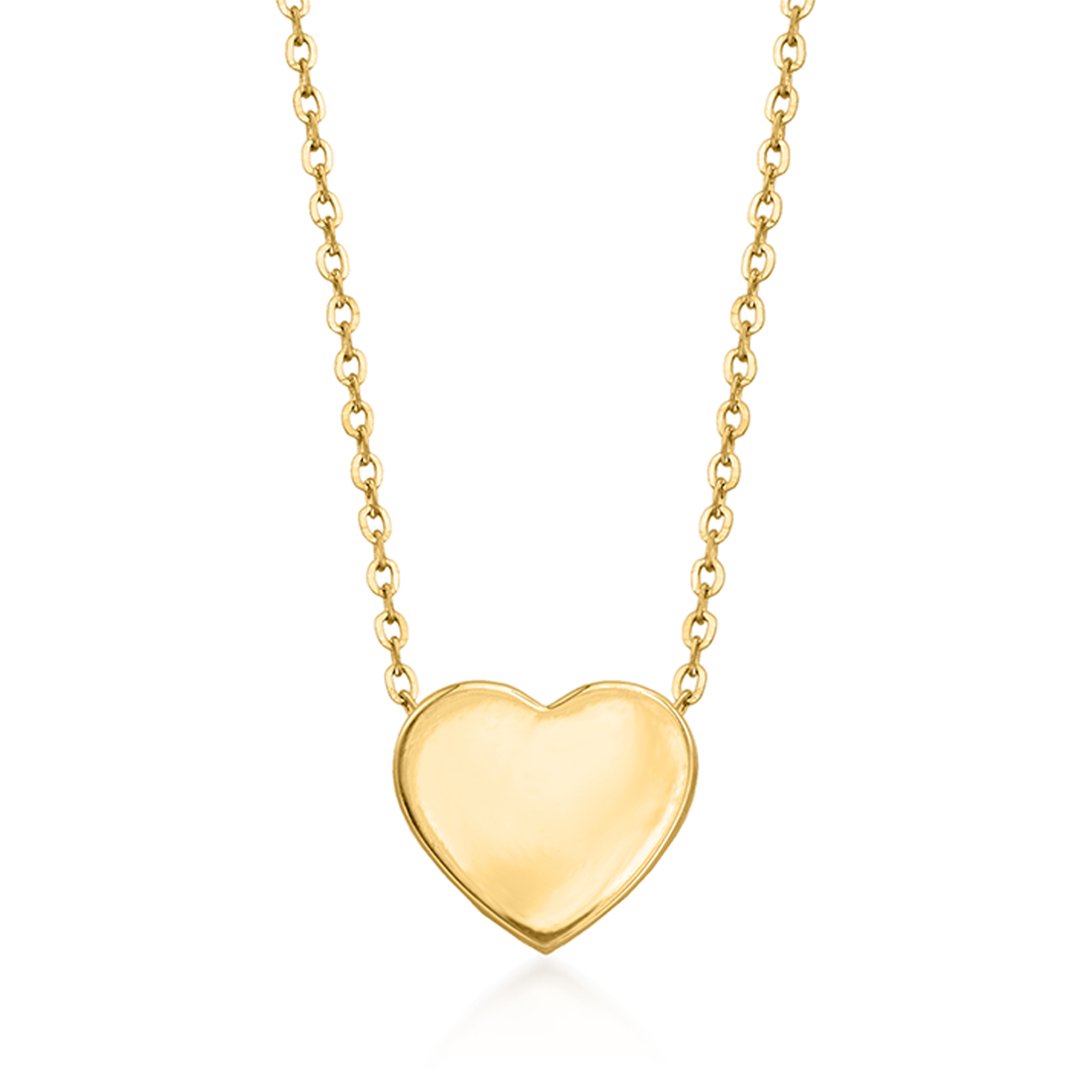 Heart of Gold Necklace | HART Custom Charm Jewelry