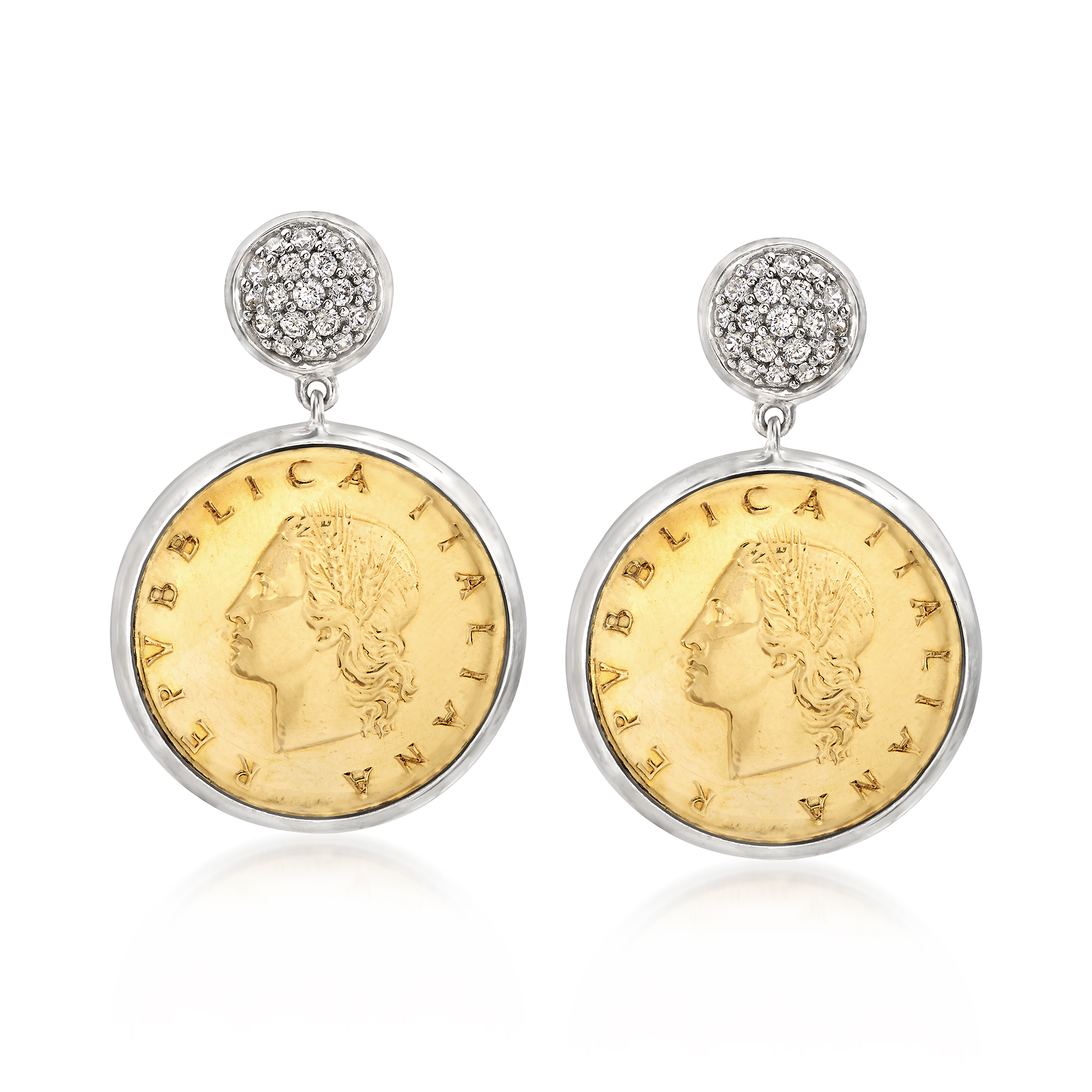 Share 217+ italian coin earrings best