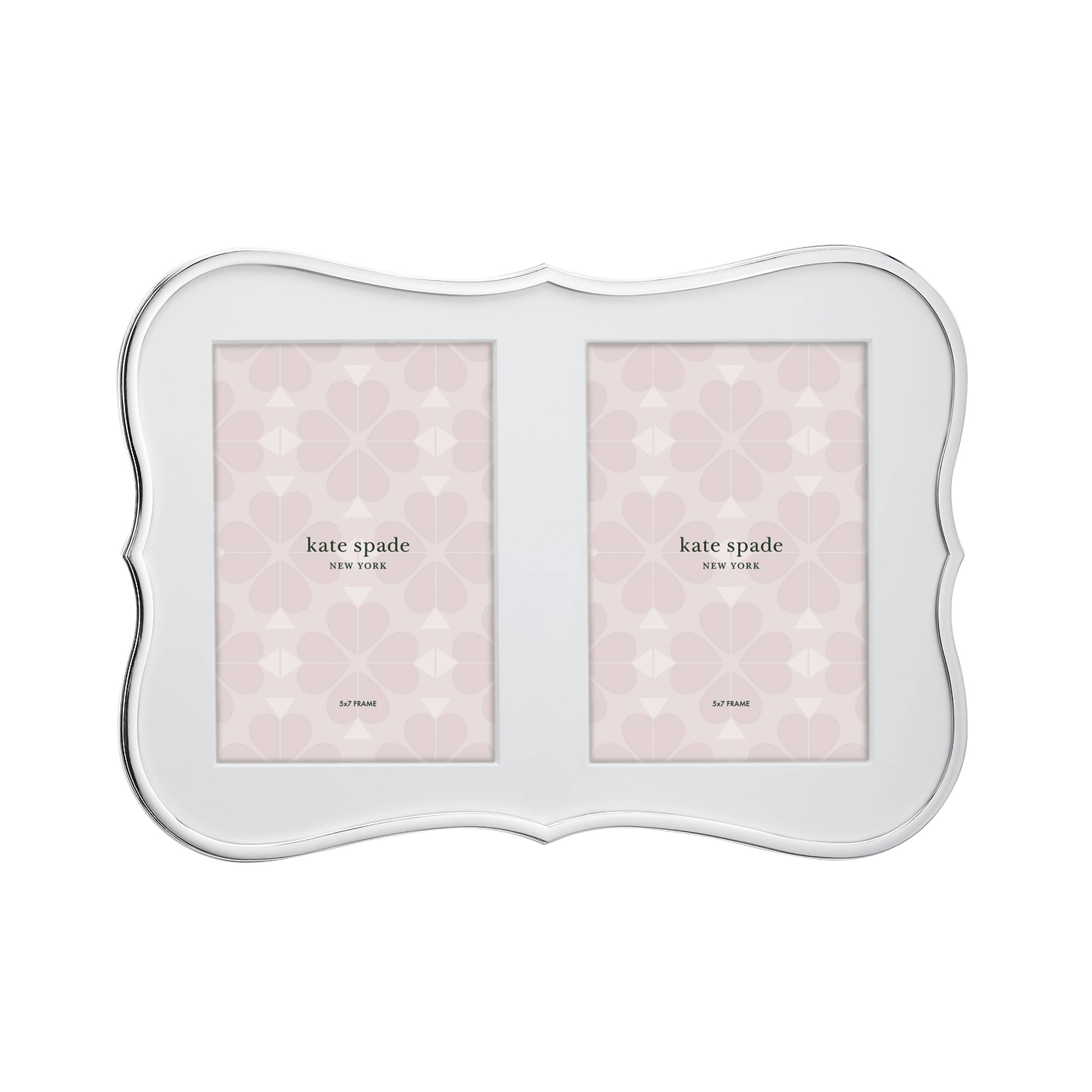 Kate Spade New York "Crown Point" 5x7 Double Invitation Frame RossSimons