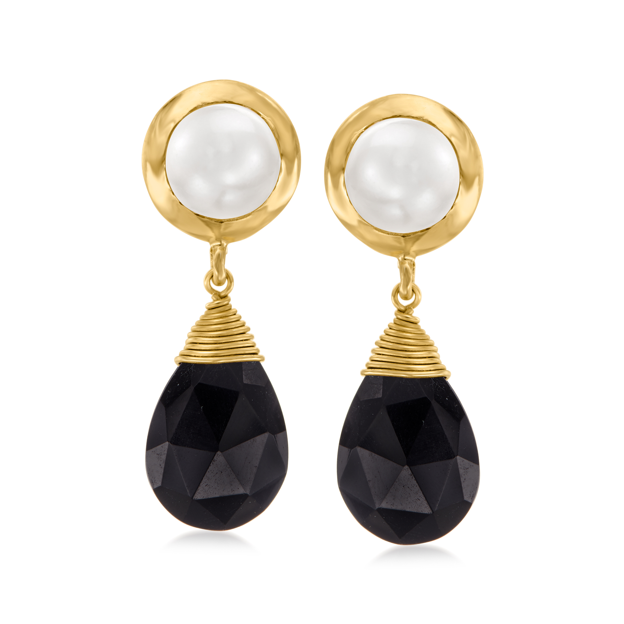 ピアス [BLACKMUSE] Antique l pearl mixed drop Earrings 961974.jpg