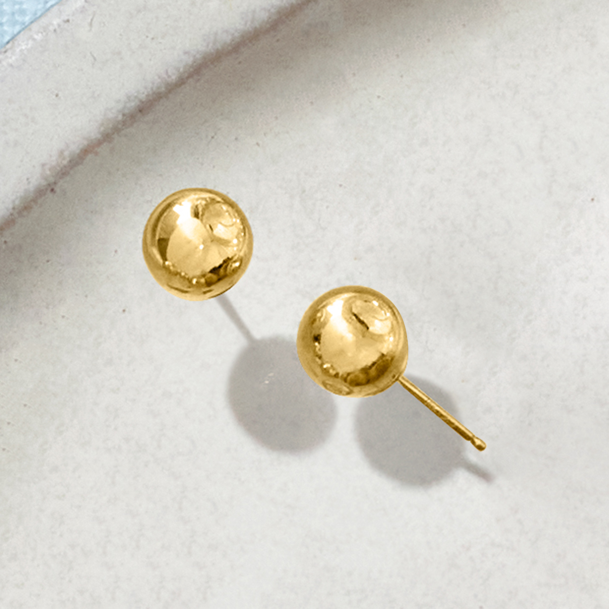 Ross Simons 6mm 14kt Yellow Gold Ball Stud Earrings