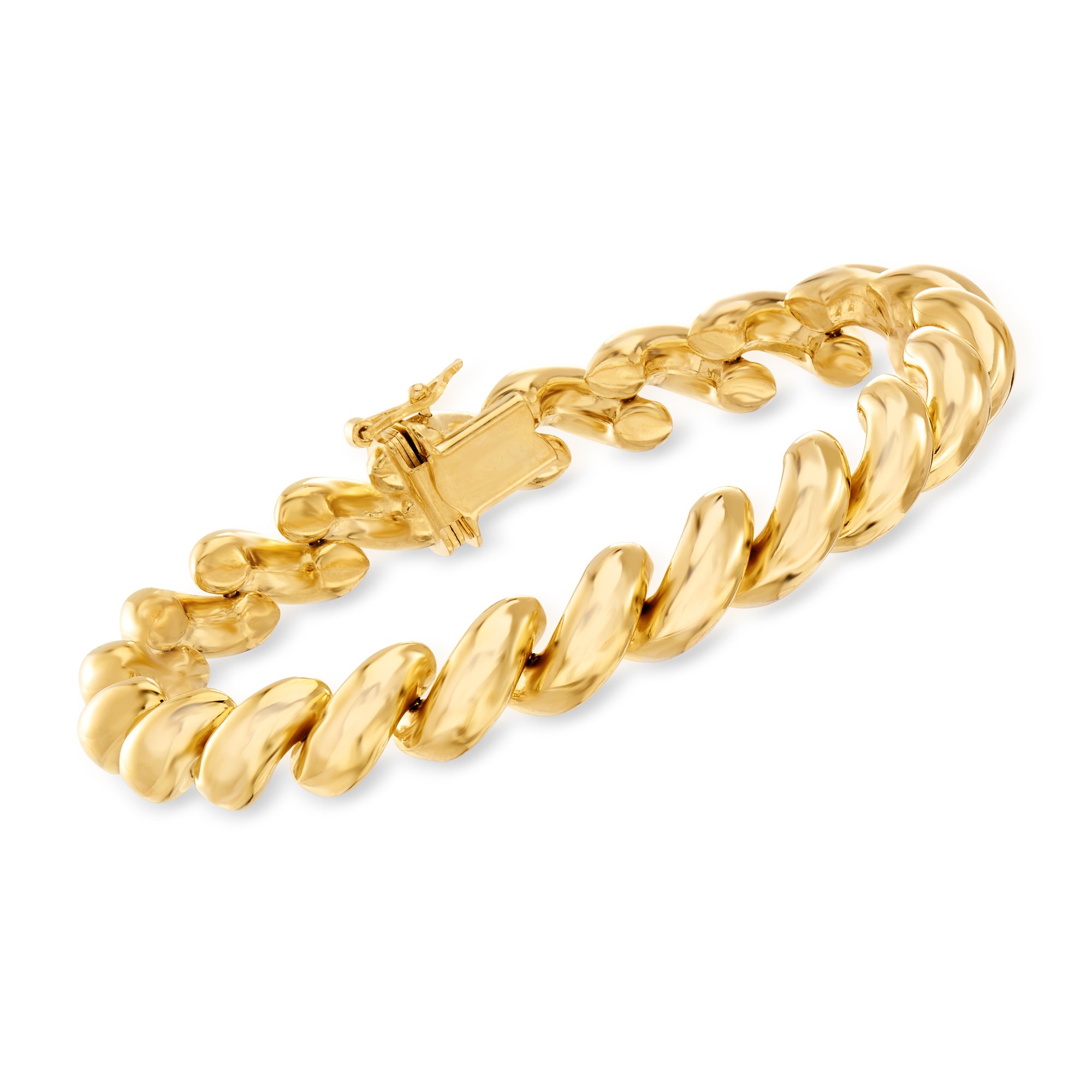 Italian 18kt Gold Over Sterling Silver San Marco Bracelet Ross