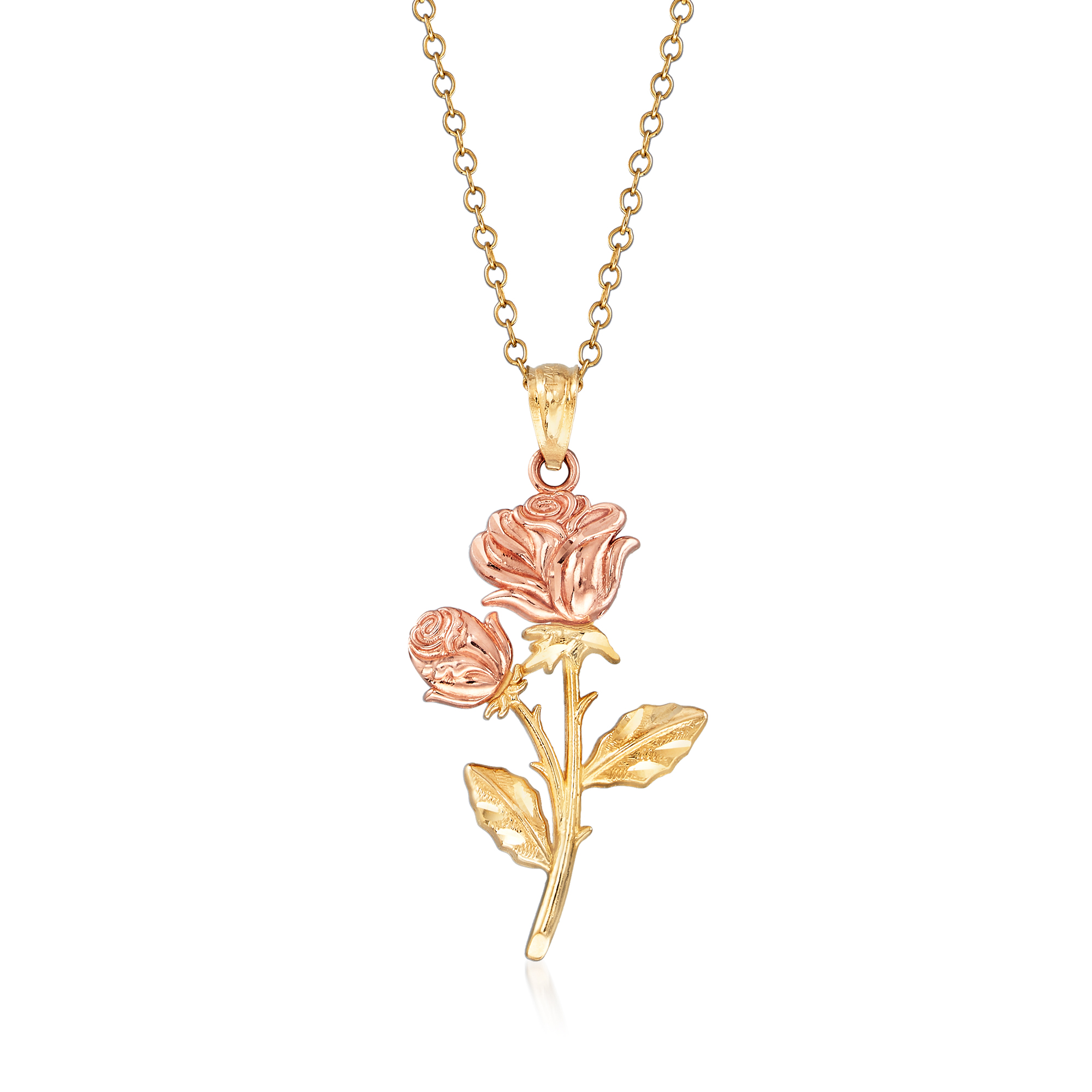 Flower Disc necklace Gold Vintage Necklace Gold Pendant Necklace Rose Necklace Dainty Rose Pendant Gold Rose Necklace