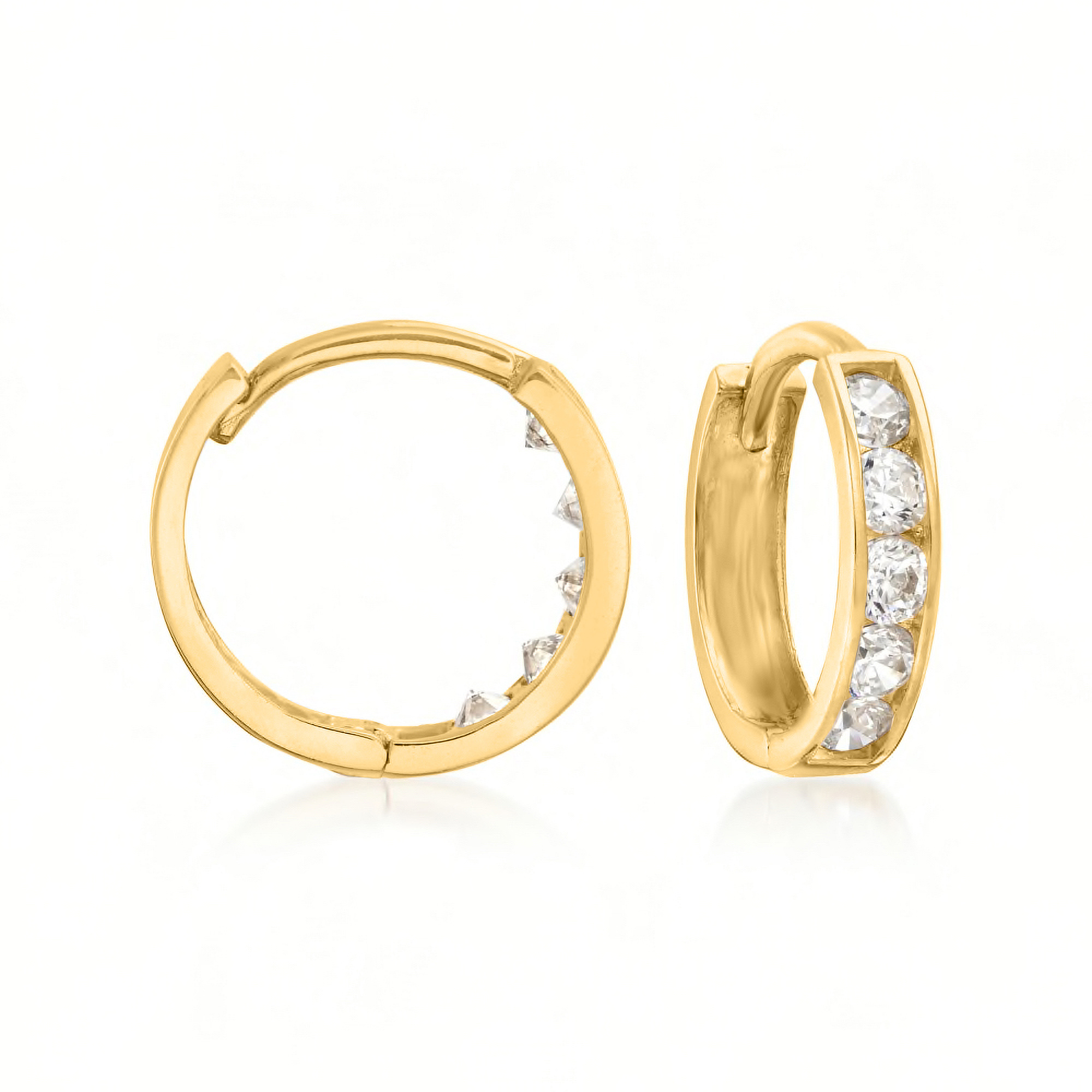 ross simons gold hoops