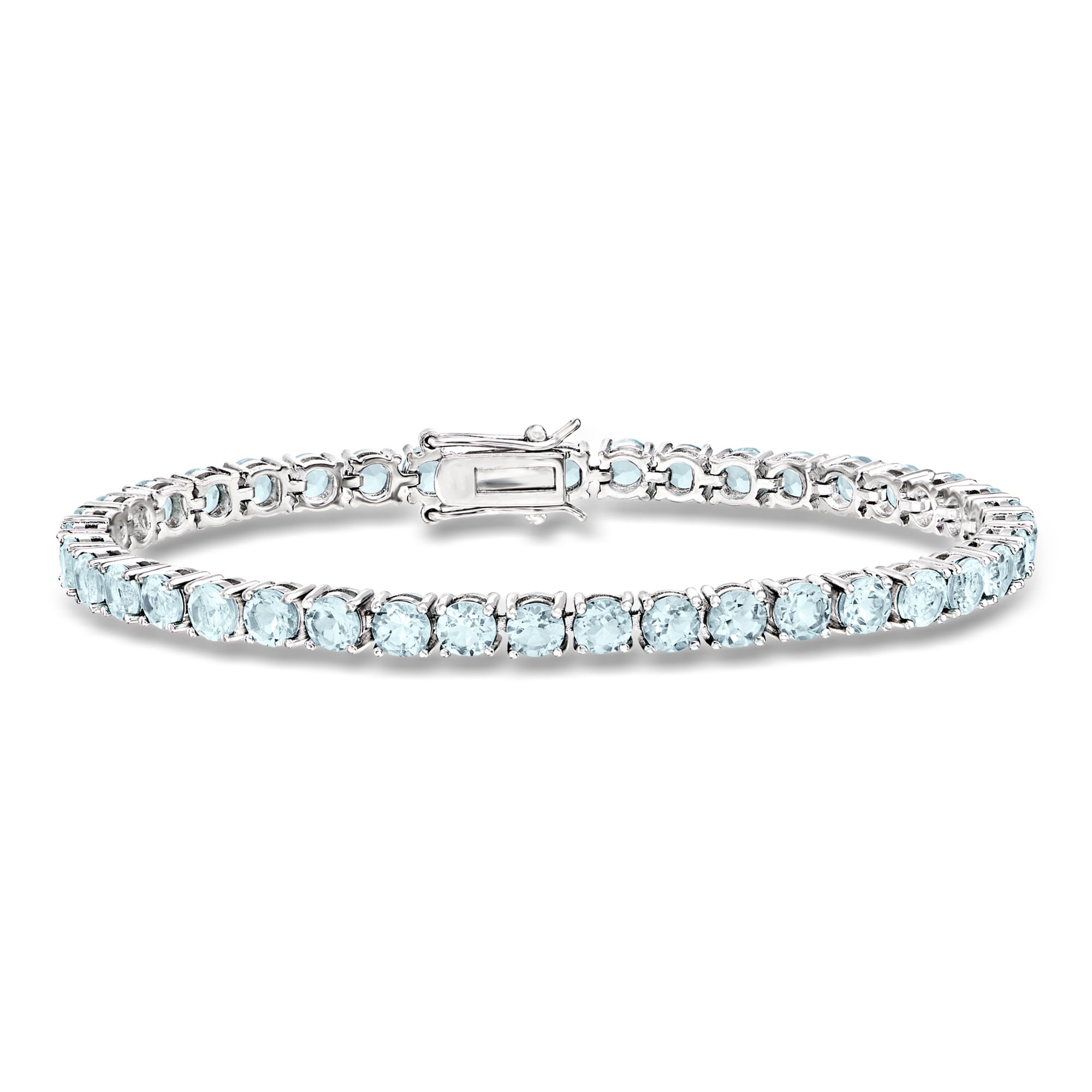9.00 ct. t.w. Sky Blue Topaz Tennis Bracelet in Sterling Silver