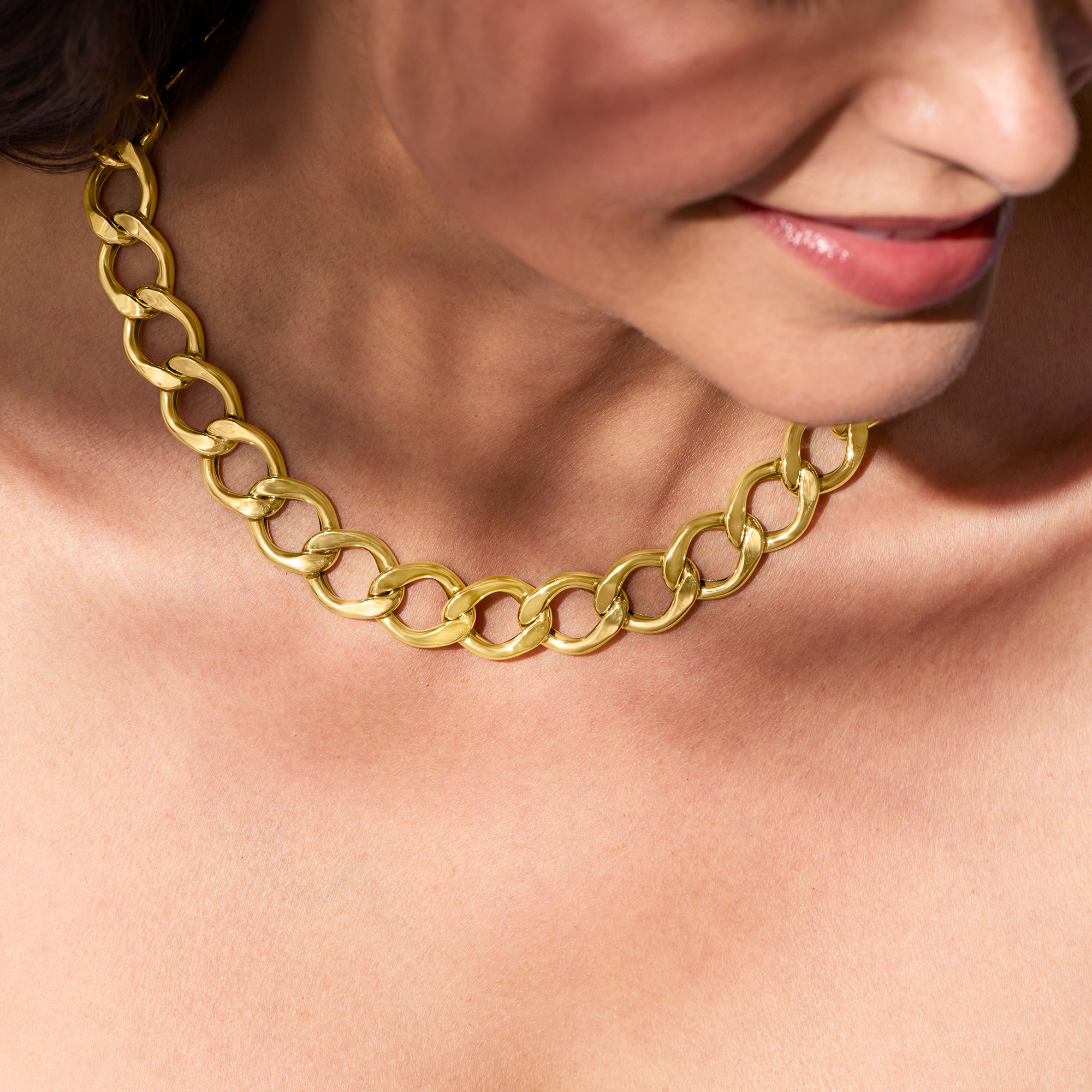 ネックレス・ペンダント LOVE ME MONSTER [Surgical] Chunky Link Chain Necklac 4BUK459 LOVE ME MONSTER(ラブミーモンスター) ネックレス・ペンダント