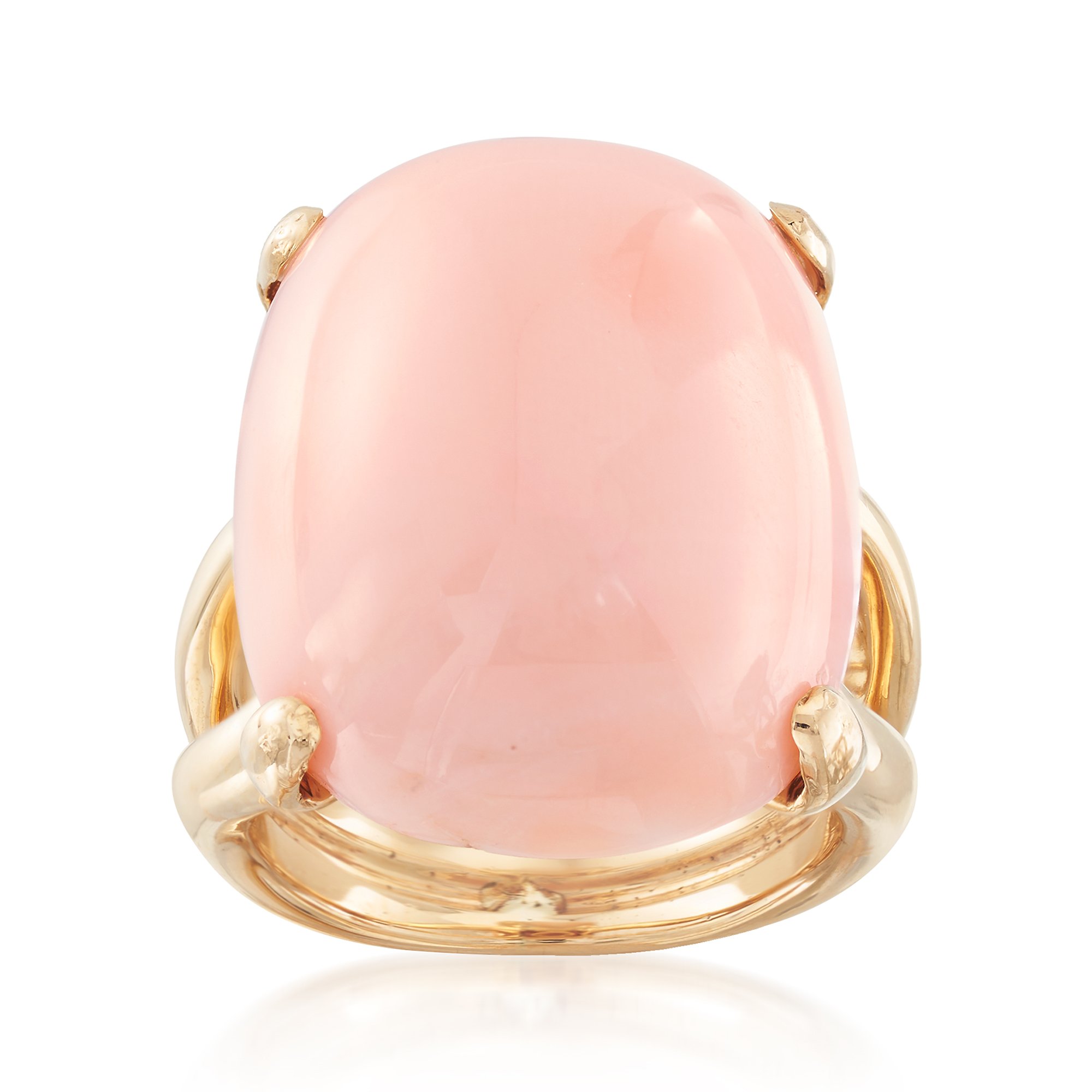 Pink coral ring online