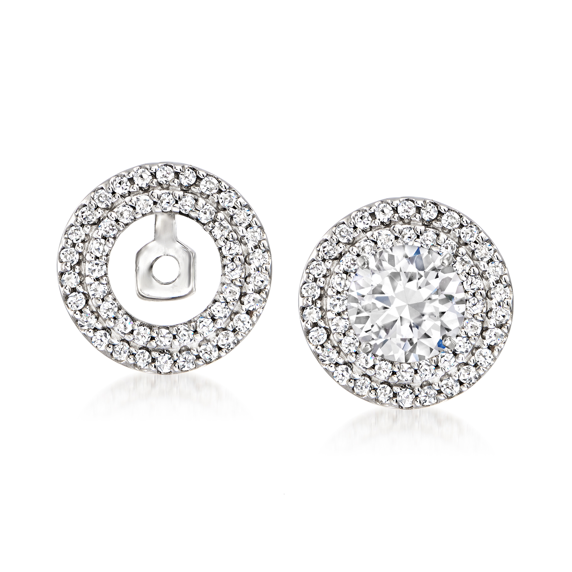 【送料&関税込】Raf Simons Circle Single Earrings - Unisex 14kt Yellow Gold and Sterling Silver Circle Drop Earring Jackets