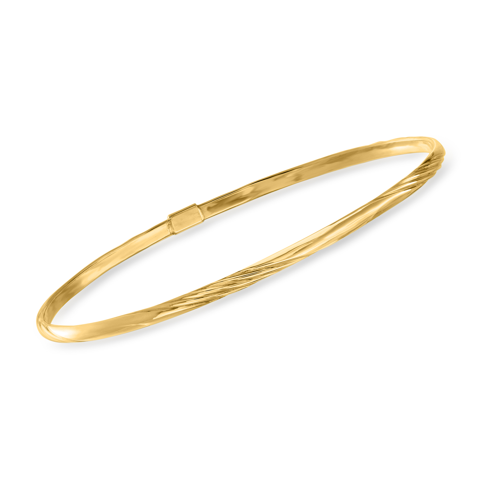 Italian 14kt Yellow Gold Magnetic Clasp Converter with Safety