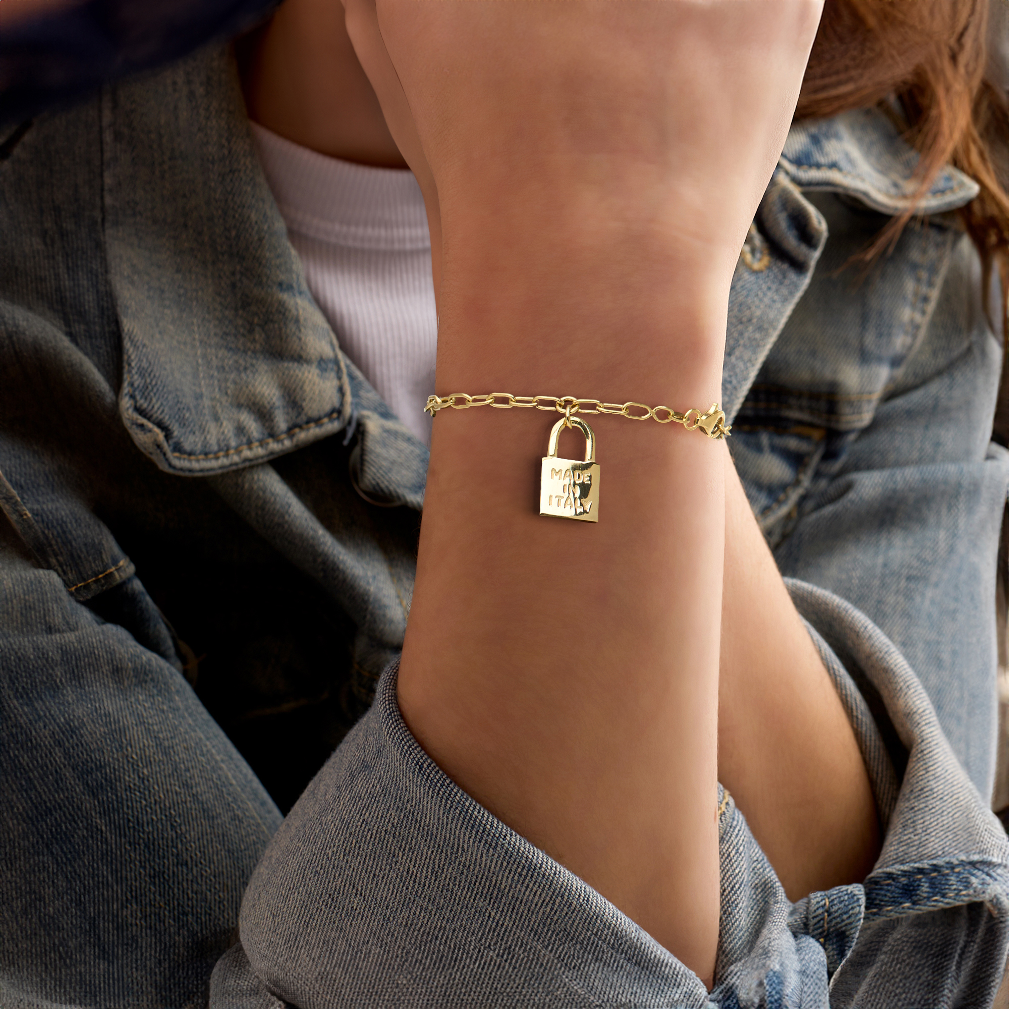 Italian 18kt Gold Over Sterling 