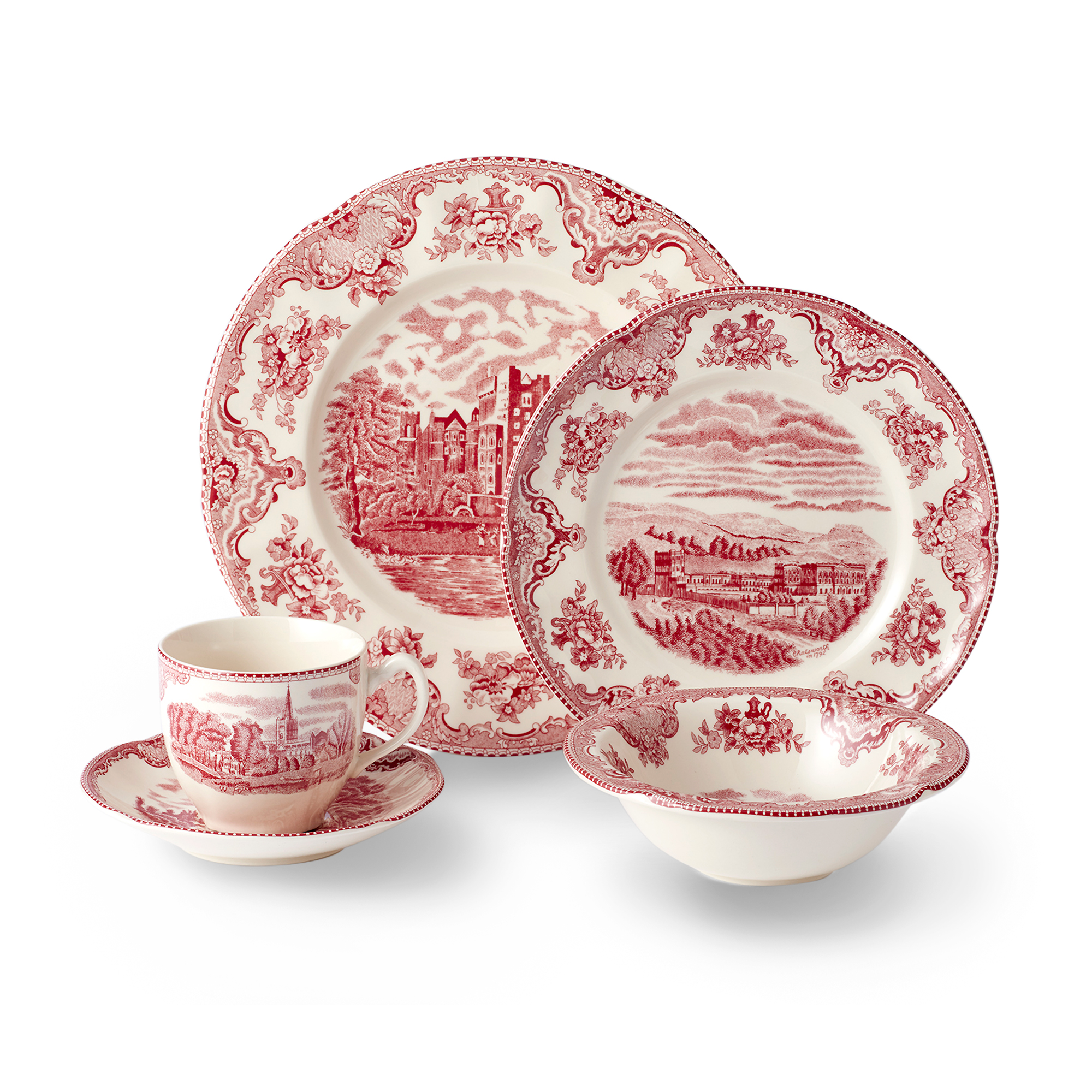 ジョンソンブラザーズ Old Britain Castle 大皿8点 セット Wedgwood Johnson Bros. 