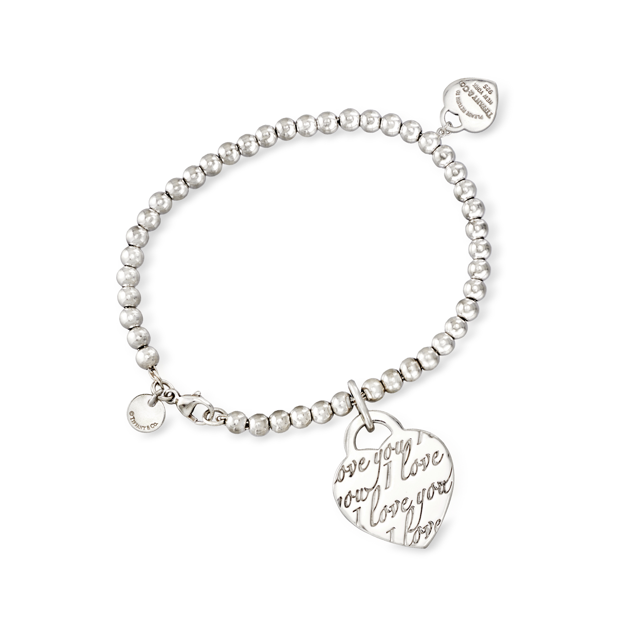 Tiffany i love you bracelet discount