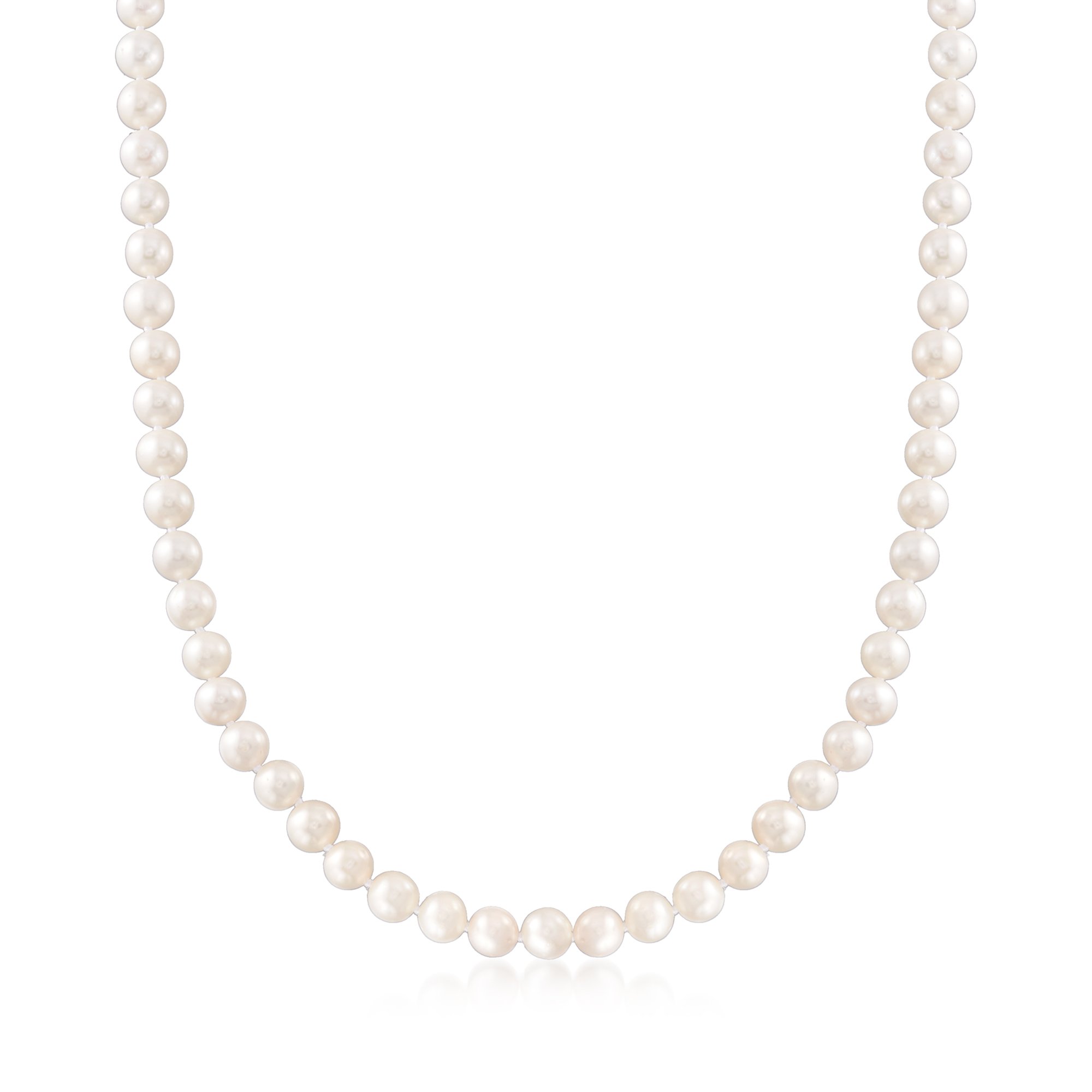 ネックレス・ペンダント Classic Pearl Necklace Zeta Classic Pearl Single Necklace