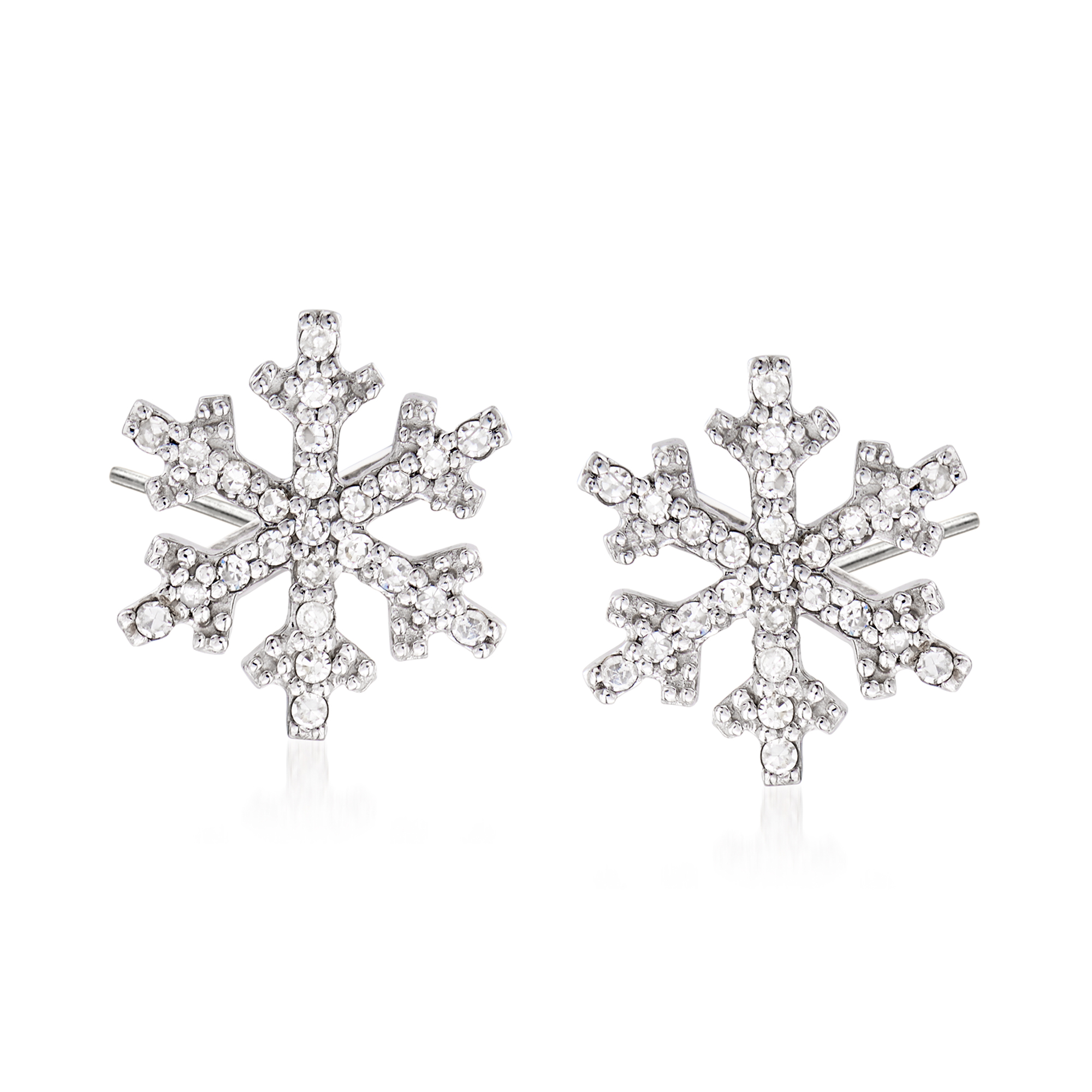 Snowflake Earrings – Scott James Jewelry