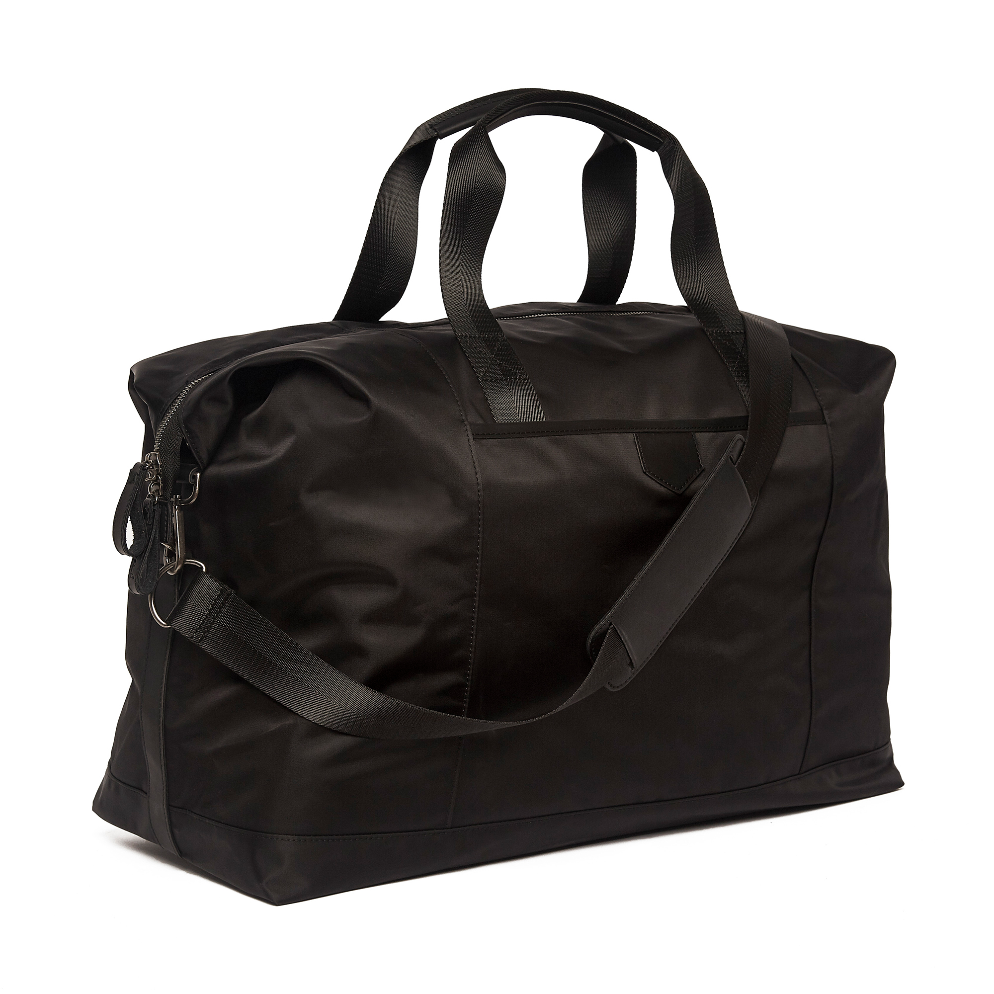 Brouk & Co. "Omega" Black Nylon Weekender Bag RossSimons