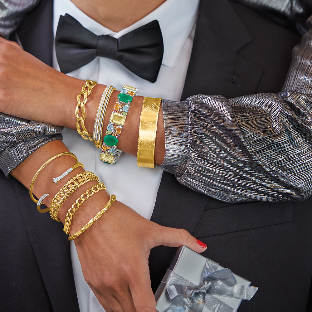 WOMEN FASHION Accessories Bracelet Golden/Gray Single discount 67% NoName bracelet 